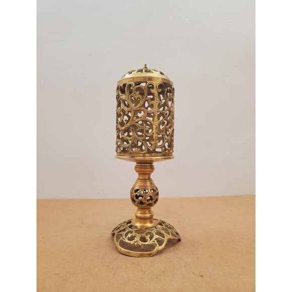 Candle holder / candlestick / candle lamp / lantern - Simple design Vintage - Picture 2 of 10